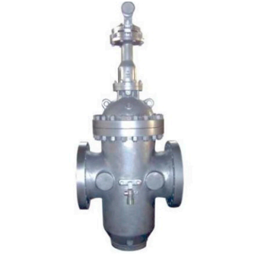 Dual-Disc Parallel Slide Gate Valve With Conduit Hole