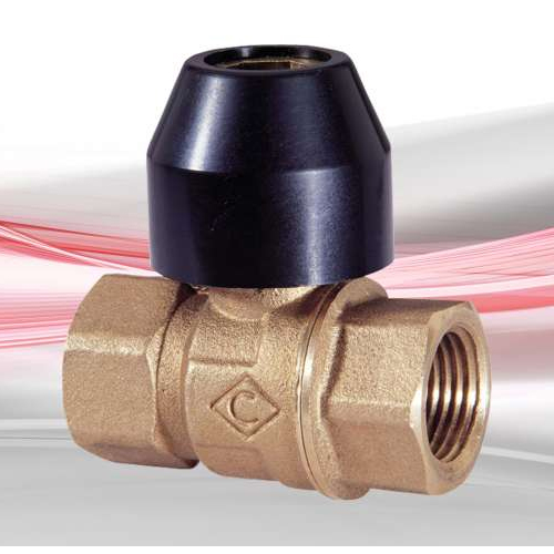 Lockshield Ball Valve - Bronze