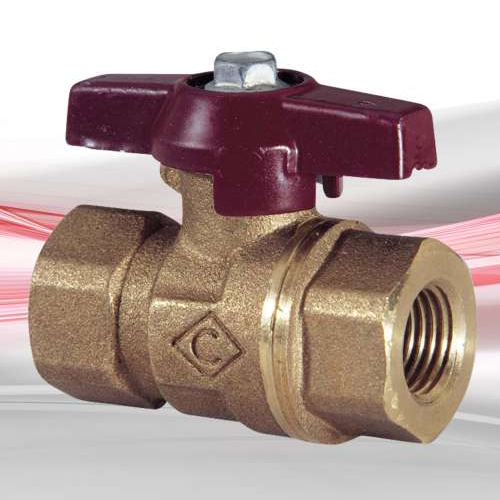 T-Handle Ball Valve - Bronze